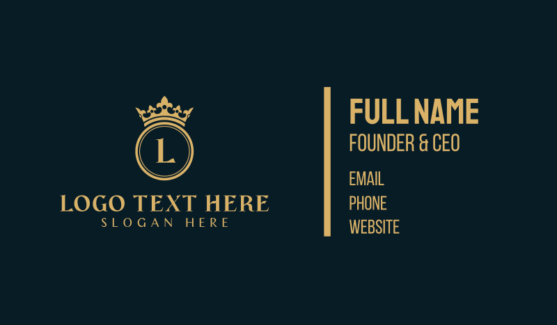 Luxury Premium Boutique Business Card
