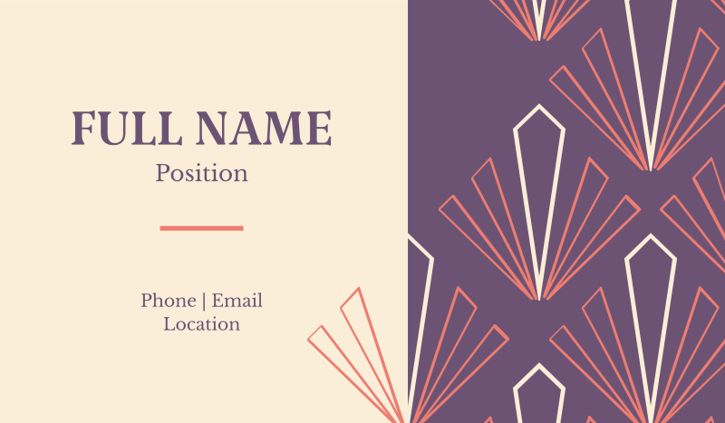 About Elegance Business Card