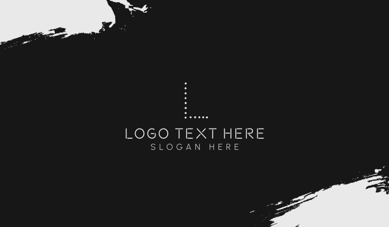 Minimalist Chic Fashion Letter Y Business Card