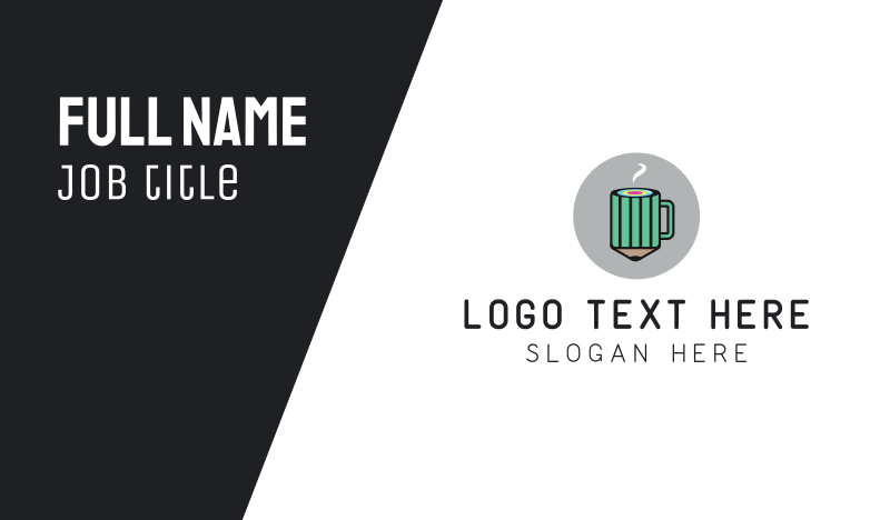 Creative Coffee Business Card