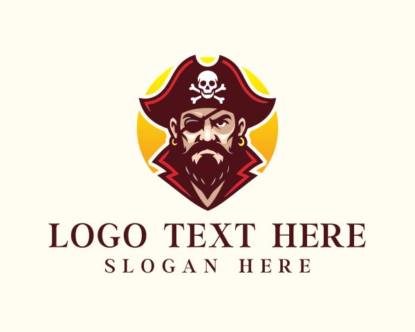Nautical Pirate Skull Hat