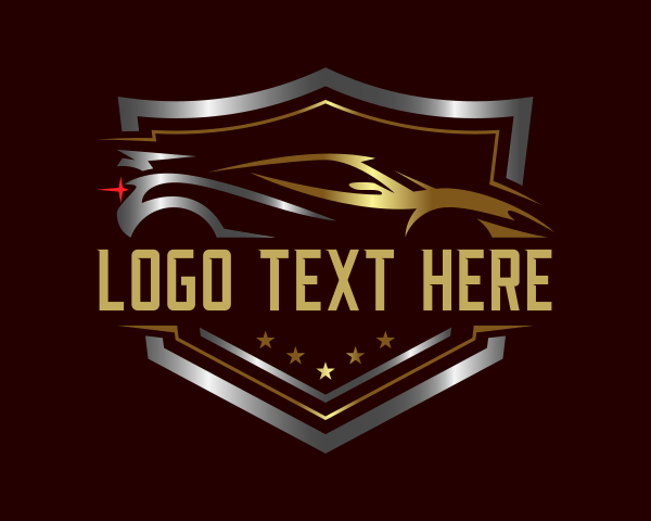 Luxury Sports Car Emblem